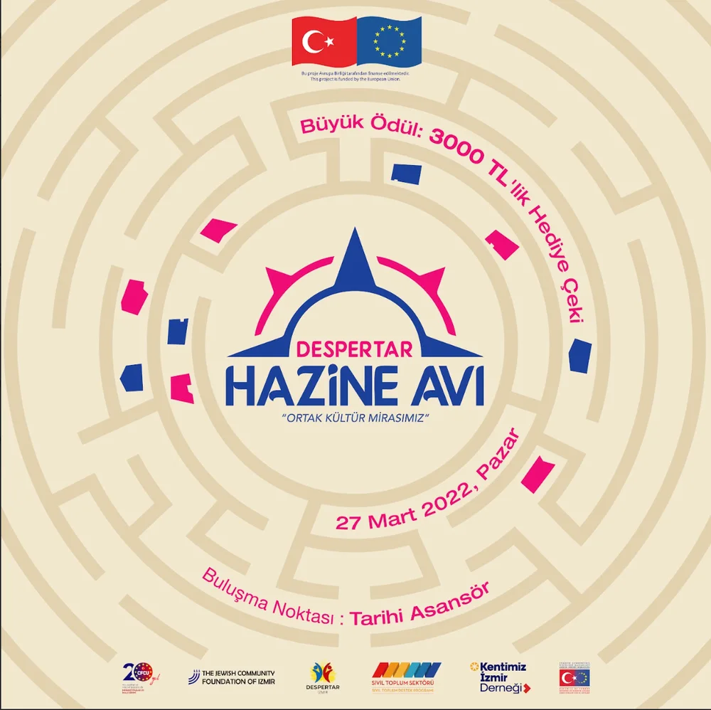 Despertar Hazine Avı route poster.