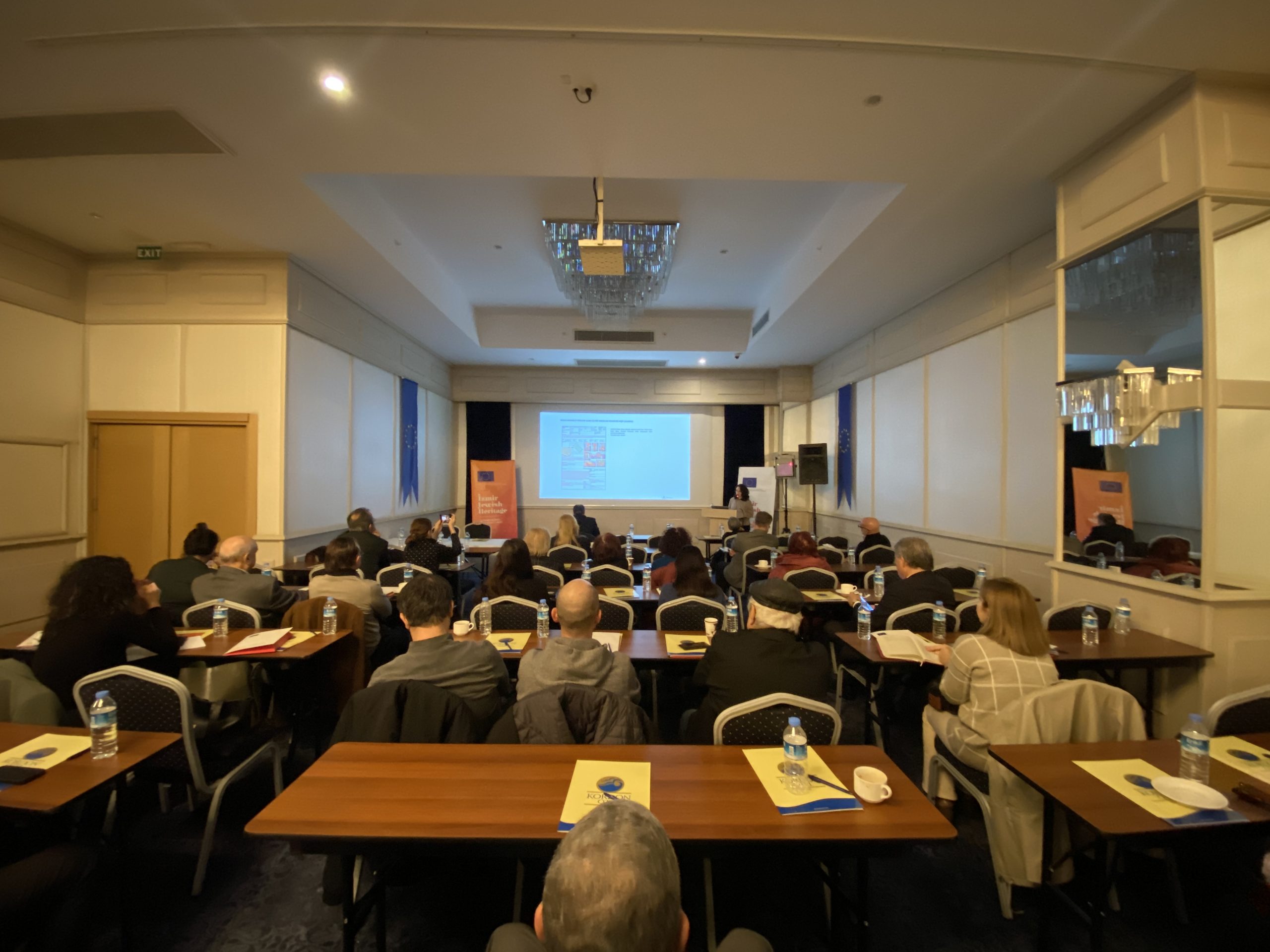 Audience at the İzmir Jewish Heritage Project closing event.